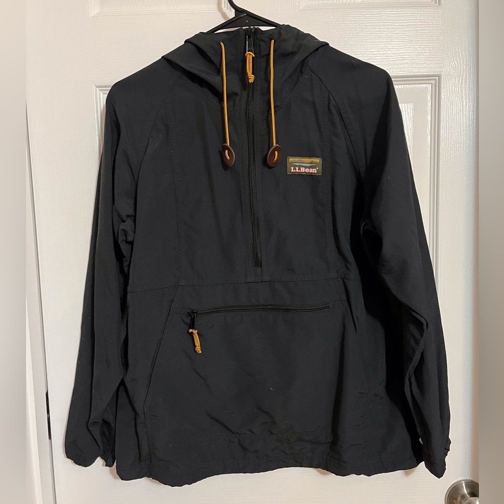 Black, rain coat